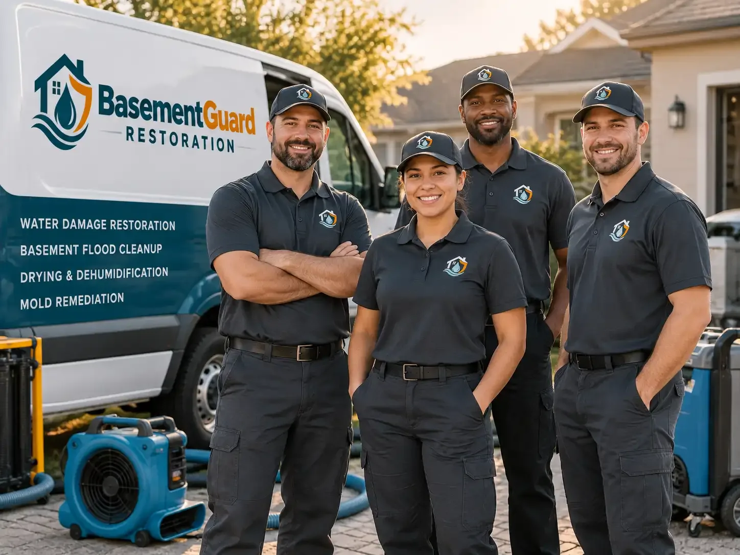 Basement Water Damage Restoration company in Springbrook, IA